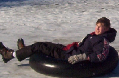 Matt Snow Tubing